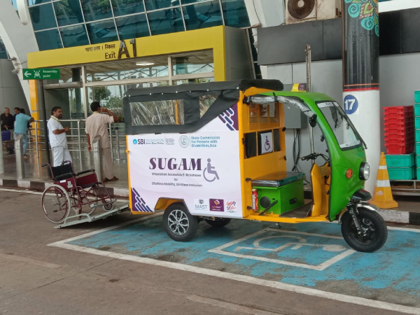 Wheelchair Accessible E-Rickshaw