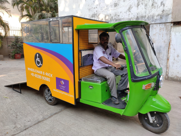Wheelchair Accessible E-Rickshaw