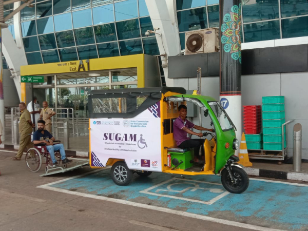 Wheelchair Accessible E-Rickshaw