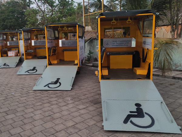 Wheelchair Accessible E-Rickshaw